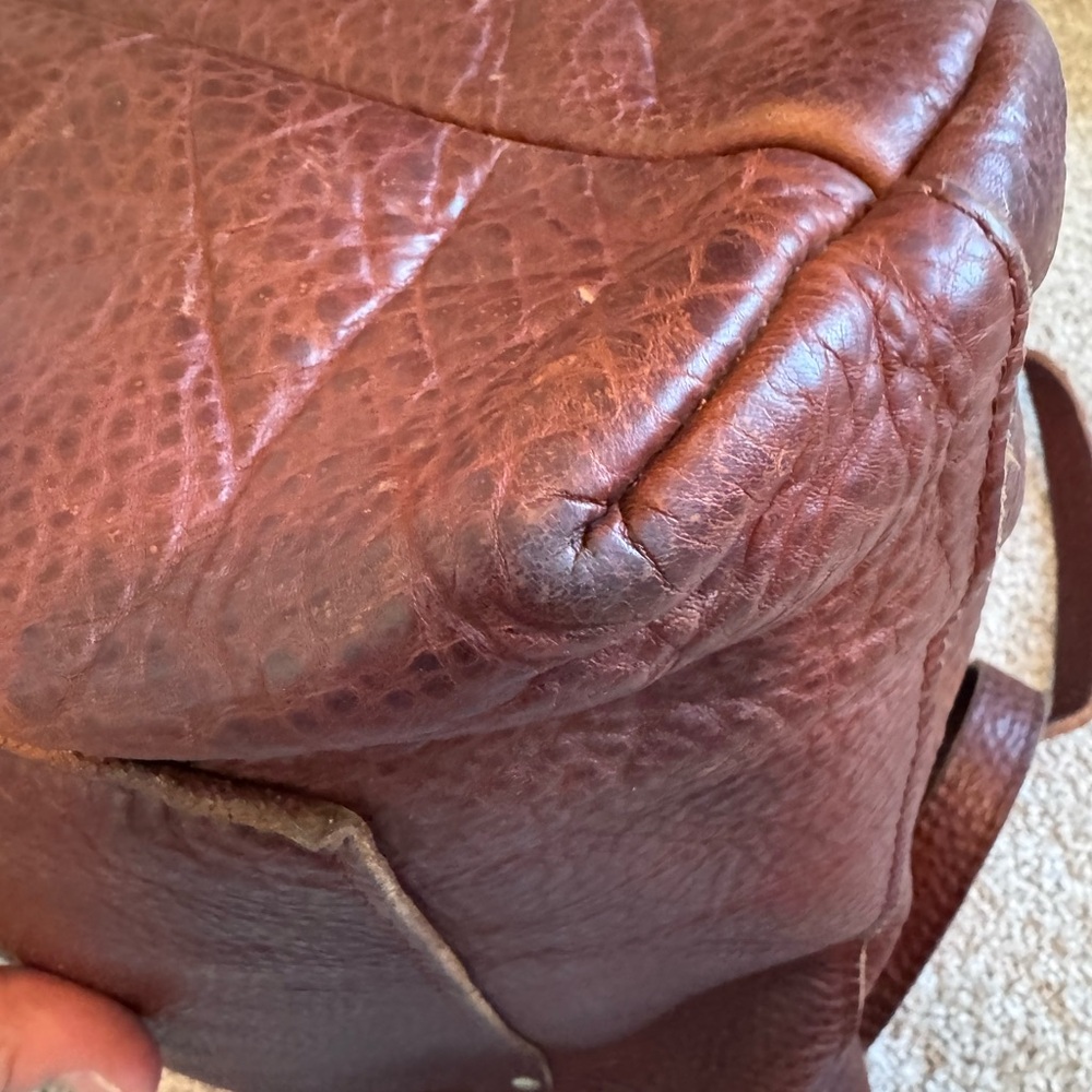 Portland Leather Goods Crossbody Tote (Mini - 12”) - Picture 10 of 13